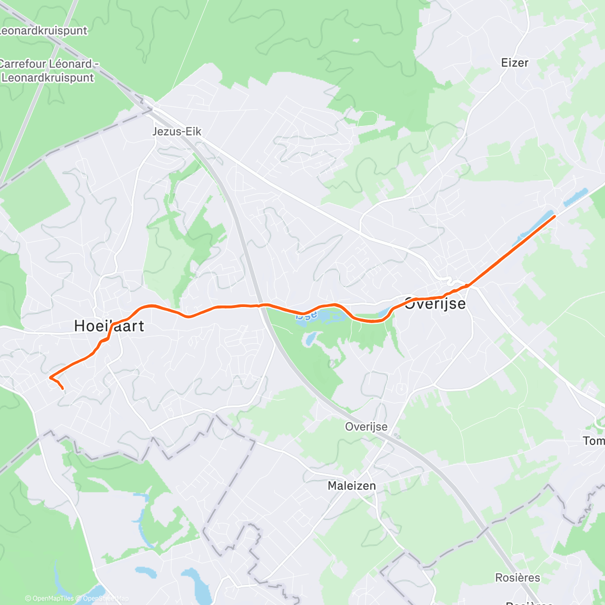 Map of the activity, Intervallzzzz - alle vuiligheid eruit. En terug productief 🥳