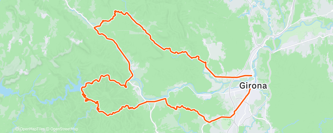 Peta aktivitas, Lunch Ride