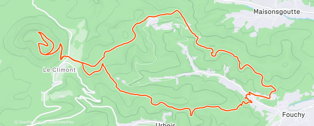 Карта физической активности (Climont)