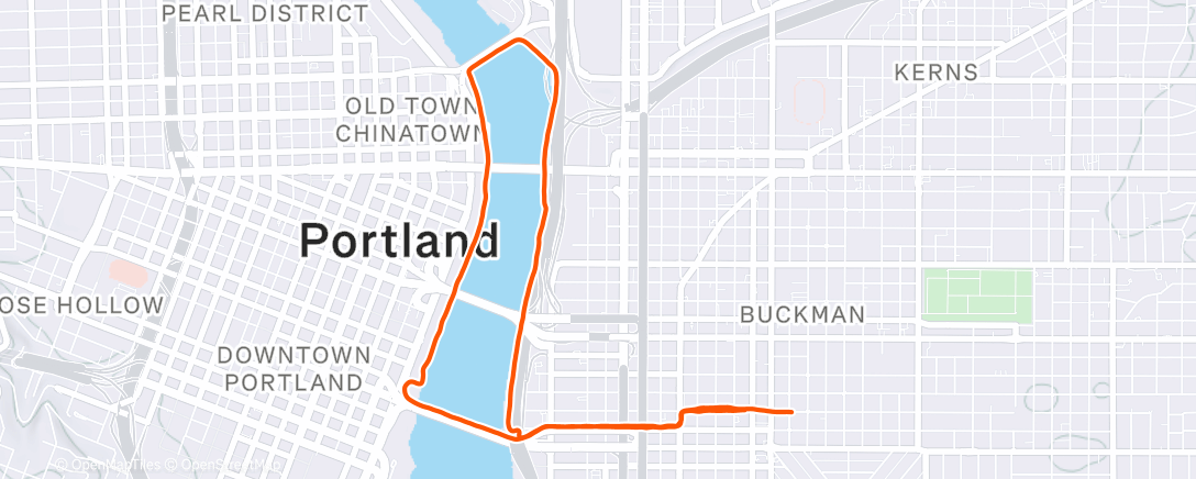 Map of the activity, Steady