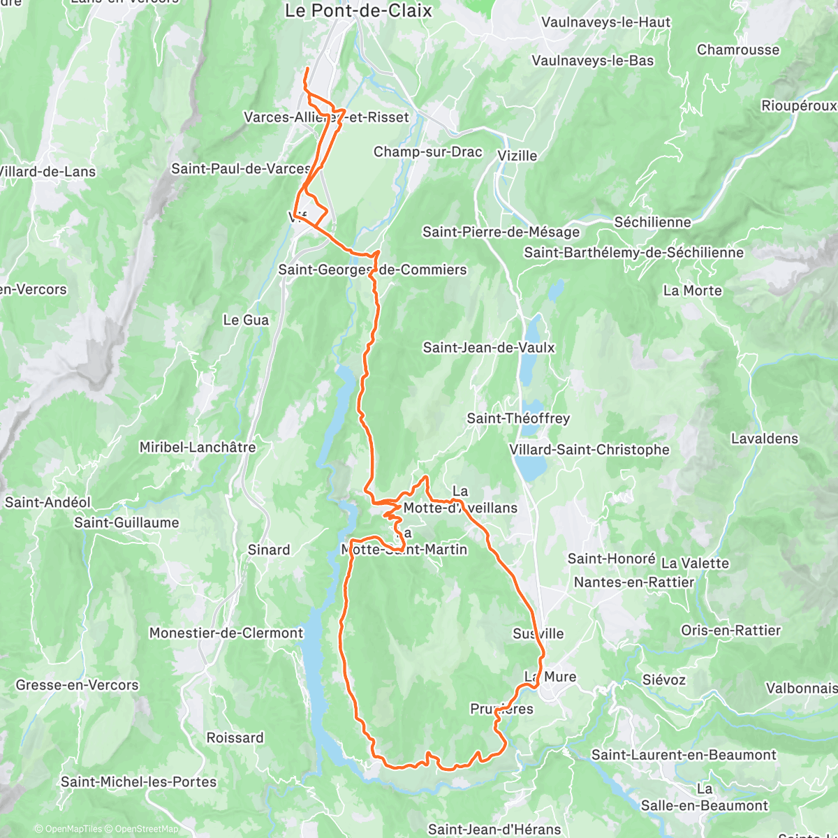 Map of the activity, Belle équipe