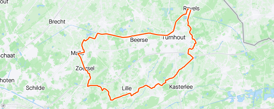 Map of the activity, Toeren