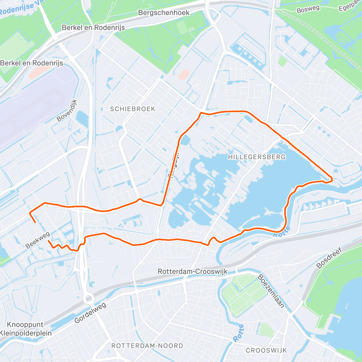 Map of the activity, Nieuwe schoenen inlopen