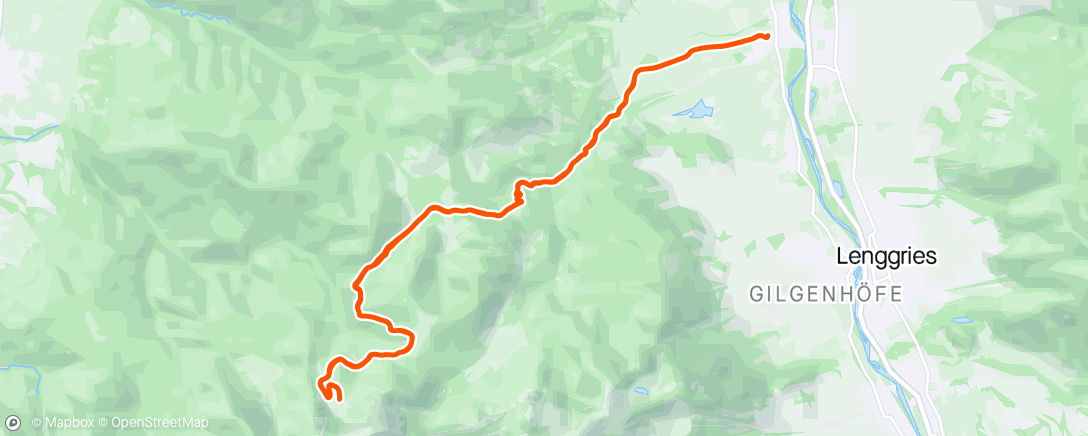 Mapa de la actividad (Tiefental)