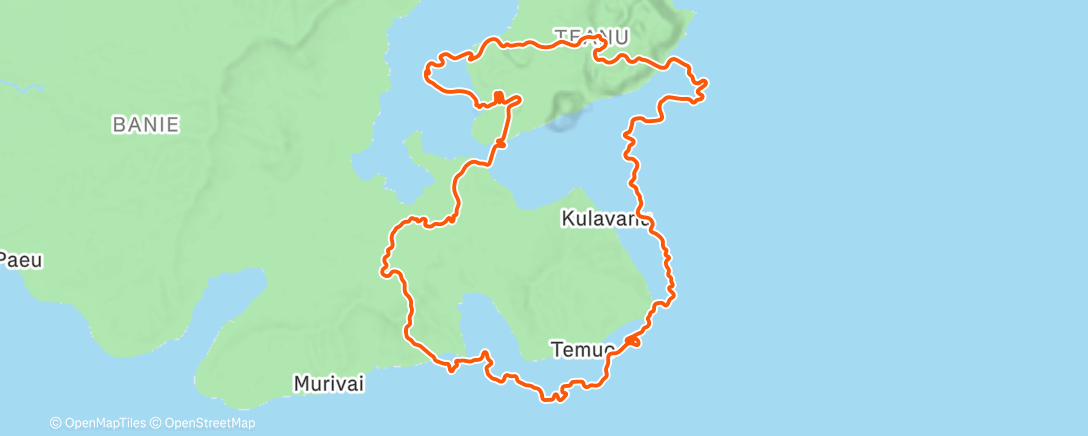 Map of the activity, Zwift - Threshold in two ways. on The Big Ring in Watopia