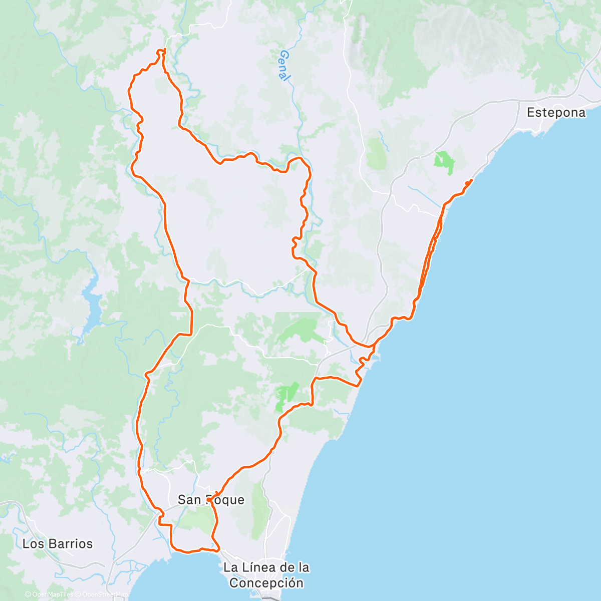 Map of the activity, ☀ Morning Ride