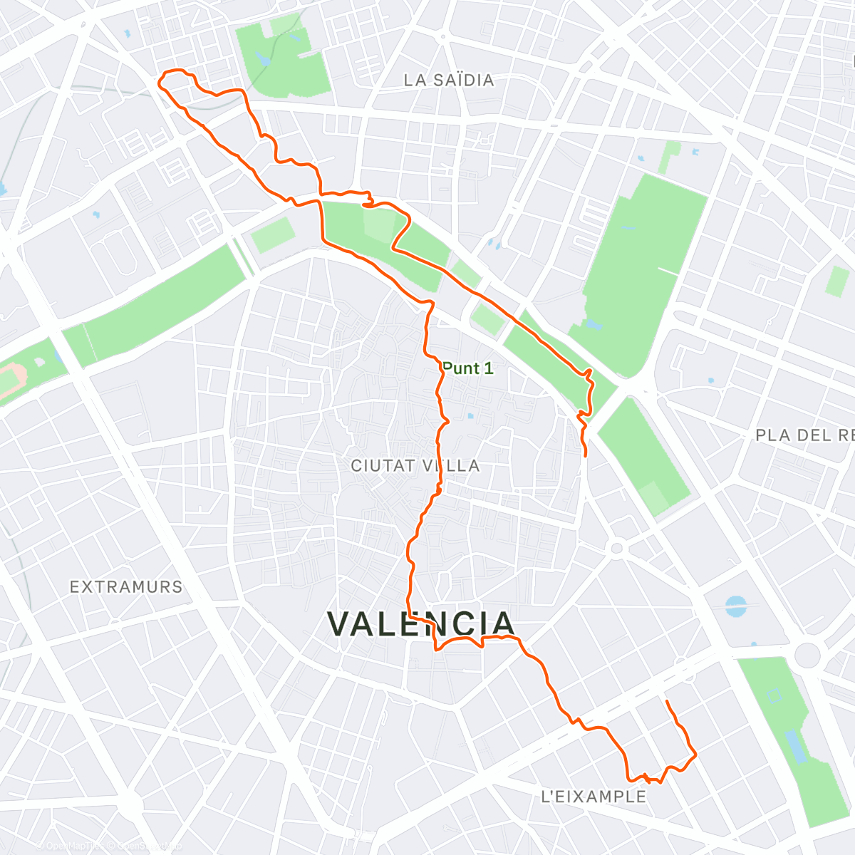 Map of the activity, House hunting