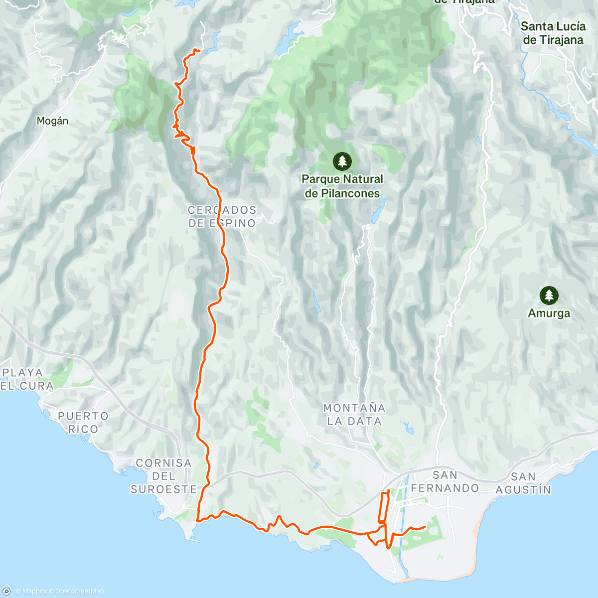 Map of the activity, Soria