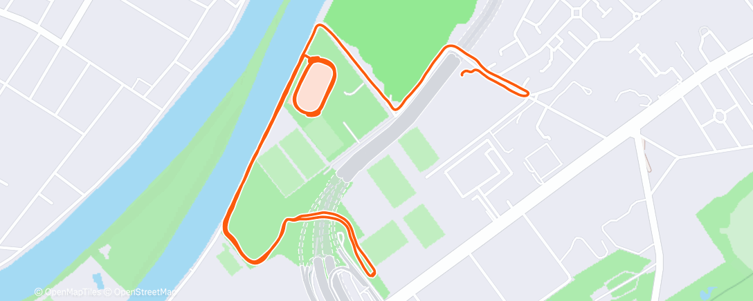 Map of the activity, SAM TRAIL VMA