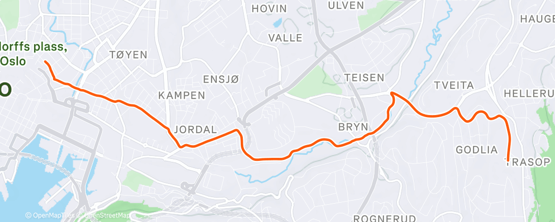 Map of the activity, Til jobb