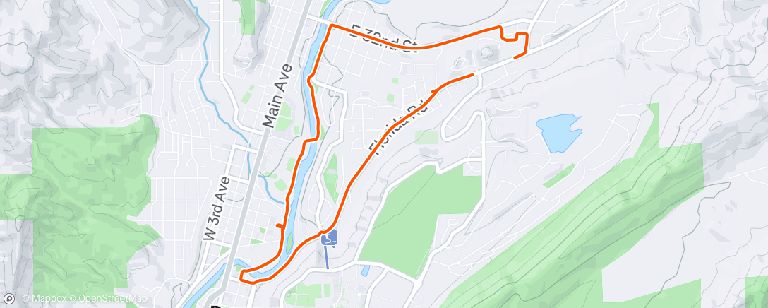 Map of the activity, New trailer 😎 double the load, double the crying, double the fun 🤪🤪
Evening ride to library.
