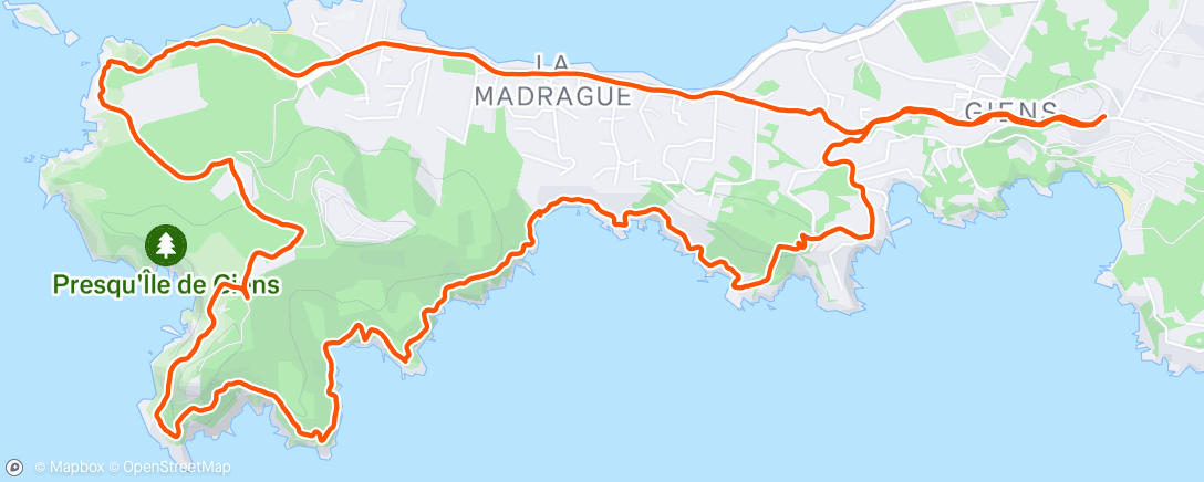 Map of the activity, Les touristes 😎
