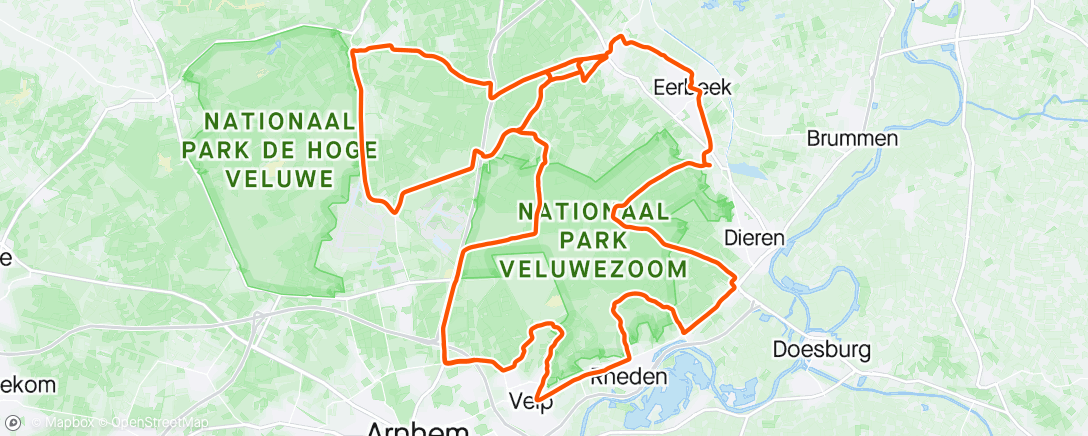 Kaart van de activiteit “Veluwe Karens💯”