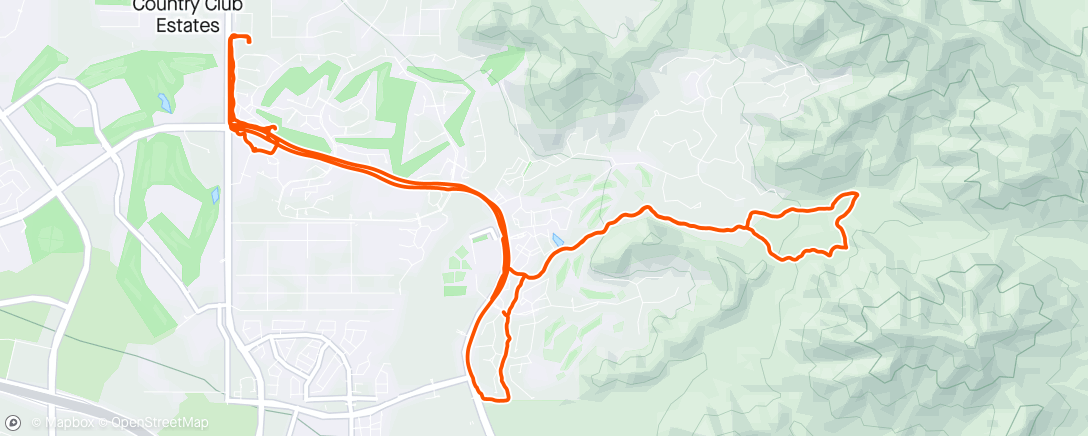 Map of the activity, Tom’s Thumb
Scottsdale Arizona.