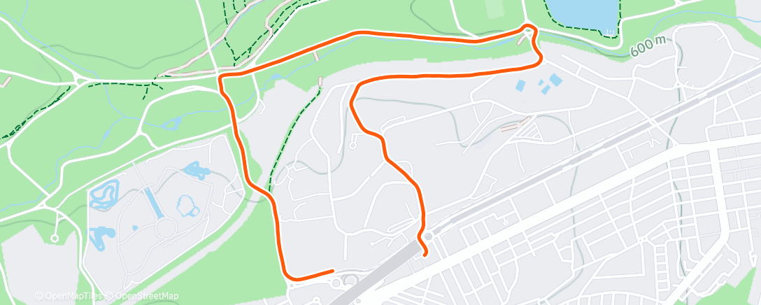 Map of the activity, Poniendo aceras