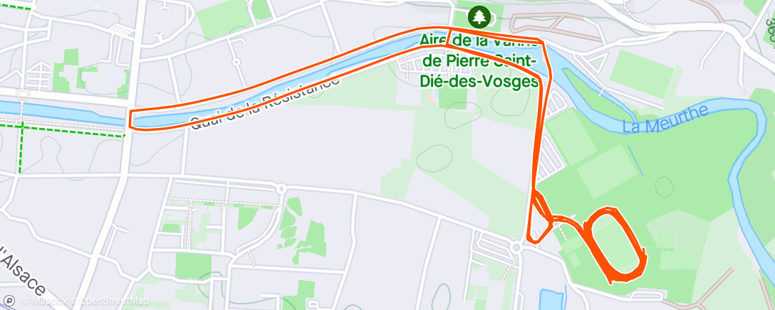 Map of the activity, Une PAL après 3 jours off