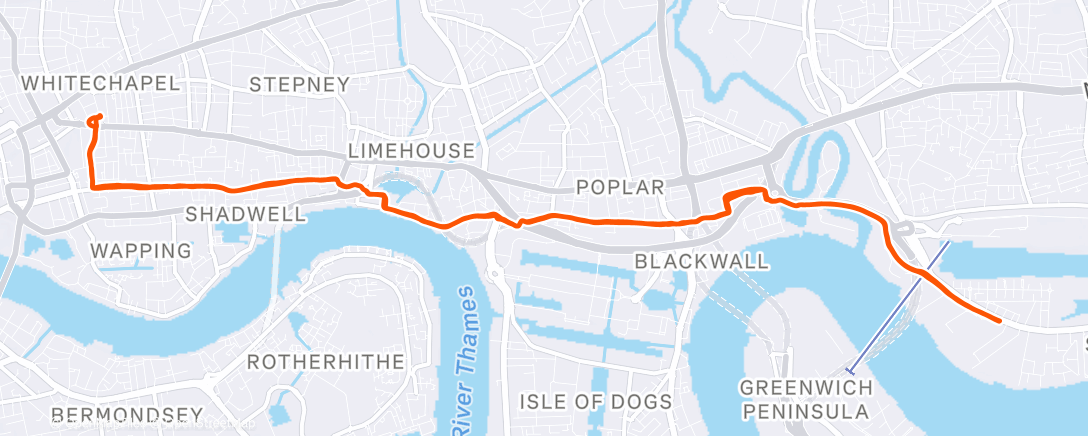 Map of the activity, Snow Day!