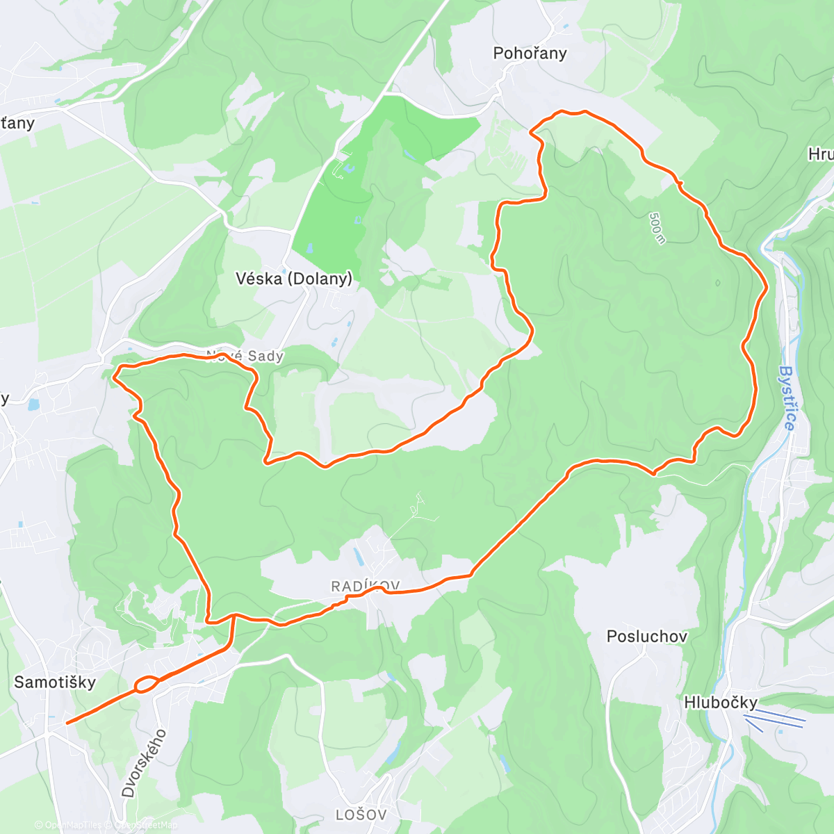 Карта физической активности (Morning Run 👌)