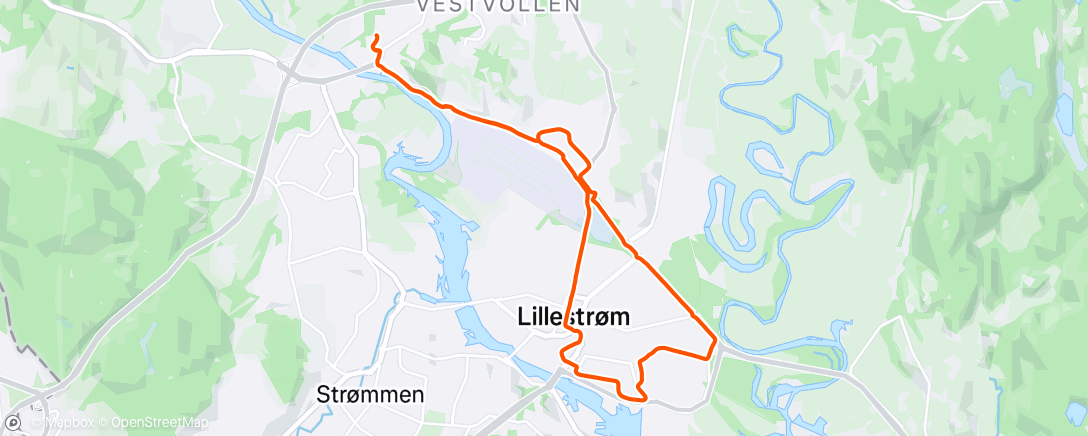 Map of the activity, Ut i nordavinden