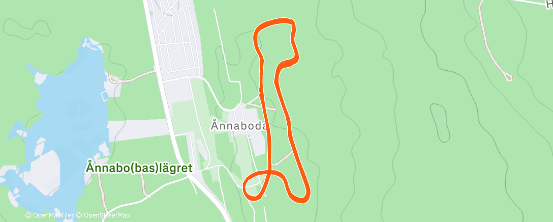 Map of the activity, Skate