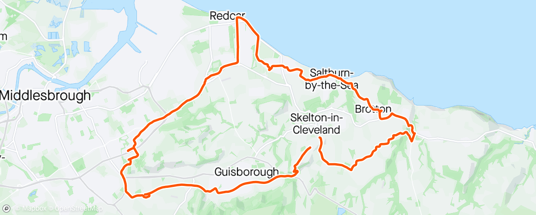 Карта физической активности (Evening E-Mountain Bike Ride)