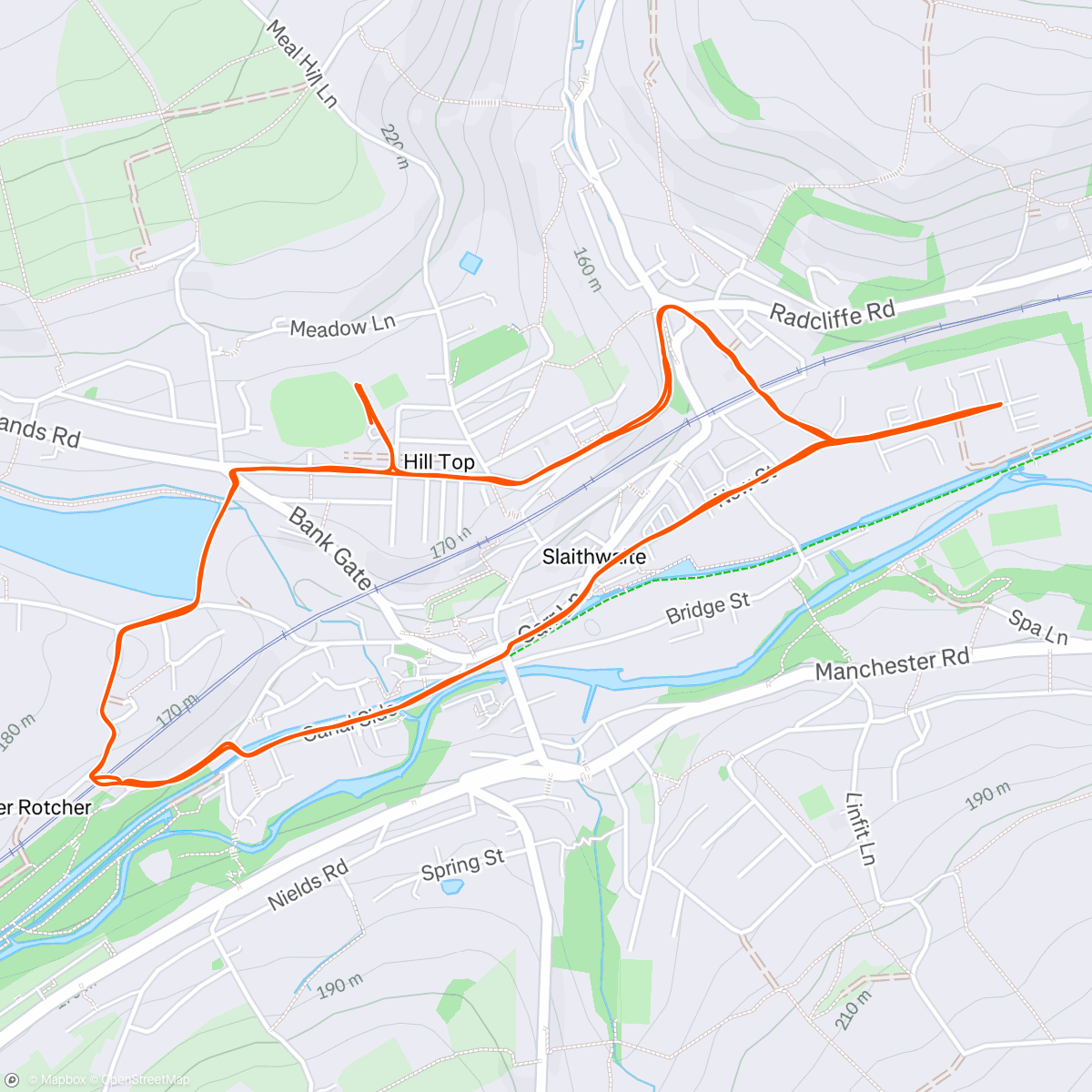 Map of the activity, Chilly out, trail shoes on the paths. Keeping up with the big lads (but not for long!)