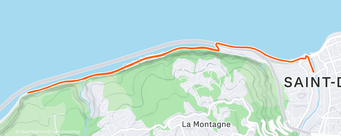 Map of the activity, Footing