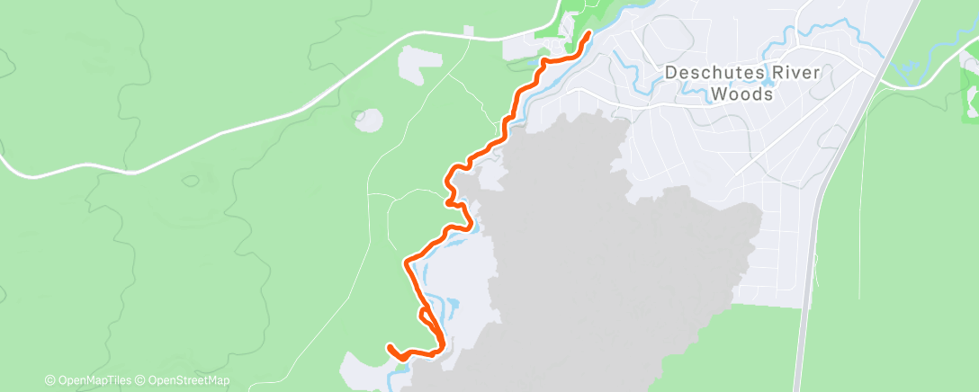 Карта физической активности (Medows Jog)