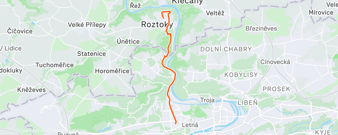 Map of the activity, Přeběh mezi návštěvami