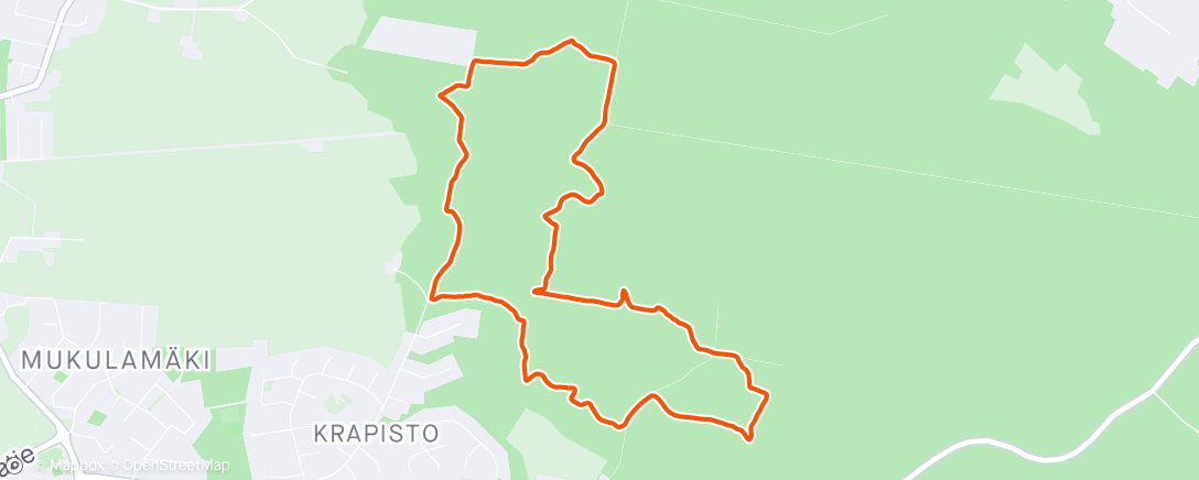 アクティビティ「Torstairastit Krapisto」の地図