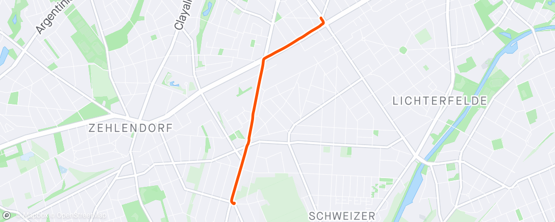 Map of the activity, ➡️🚴🏻‍♂️🩺