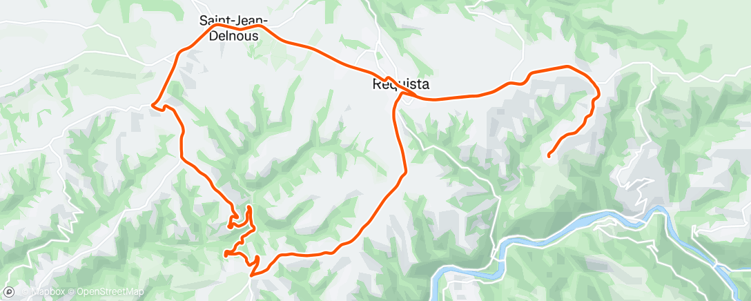 Carte de l'activité