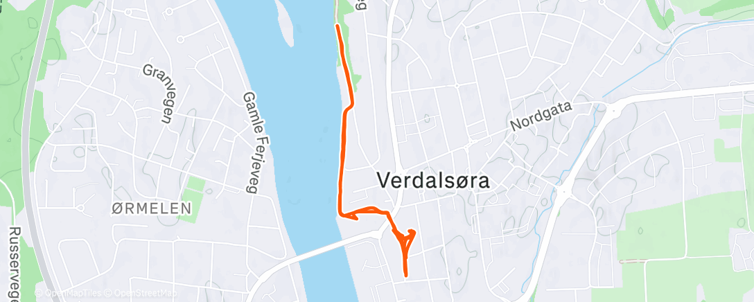 Карта физической активности (Lunch Run)