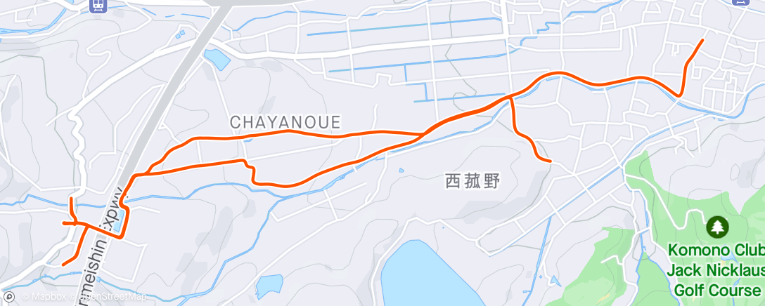 Map of the activity, 久しぶりの自転車😅