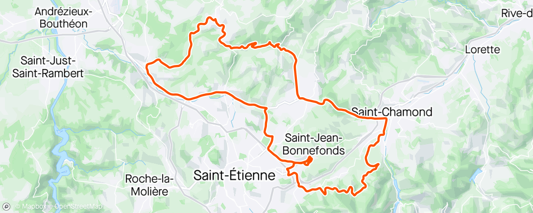 Map of the activity, Intensité