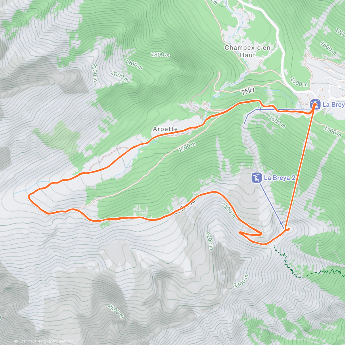 Карта физической активности (Ski avec Jules et Alice ❤️)