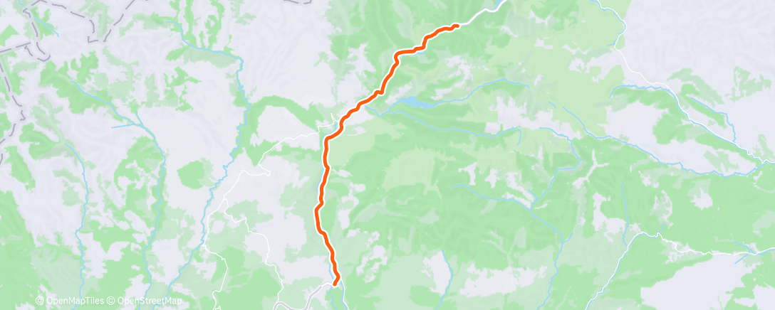 Map of the activity, Morning Ride