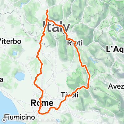 Vicovaro 2 | 205.9 km Cycling Route on Strava