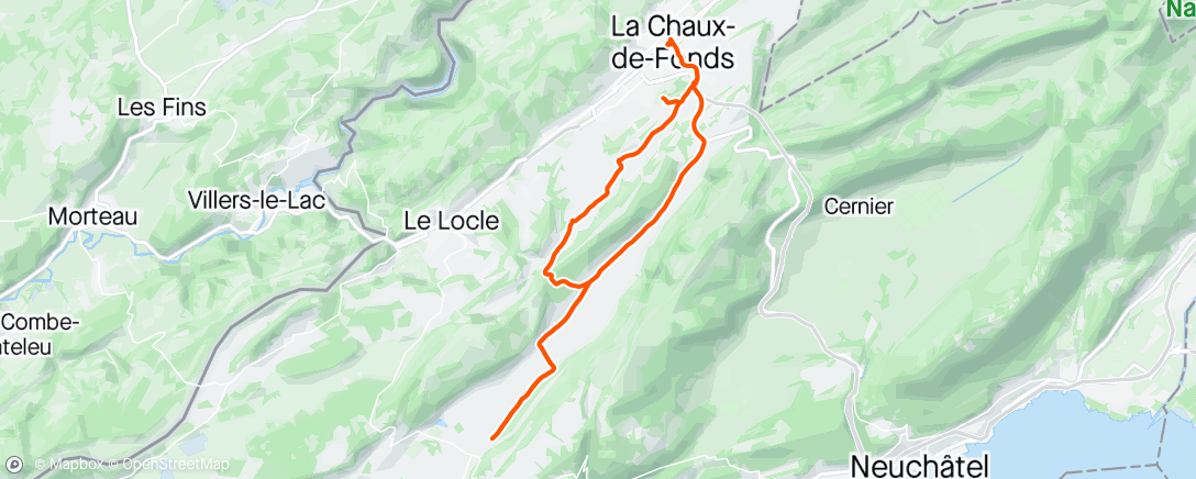 Map of the activity, Reçu enfin un vélo de route 🥳