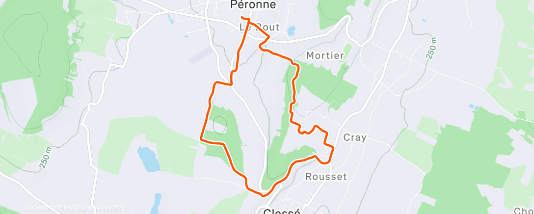 Карта физической активности (Trail duo ❤️)