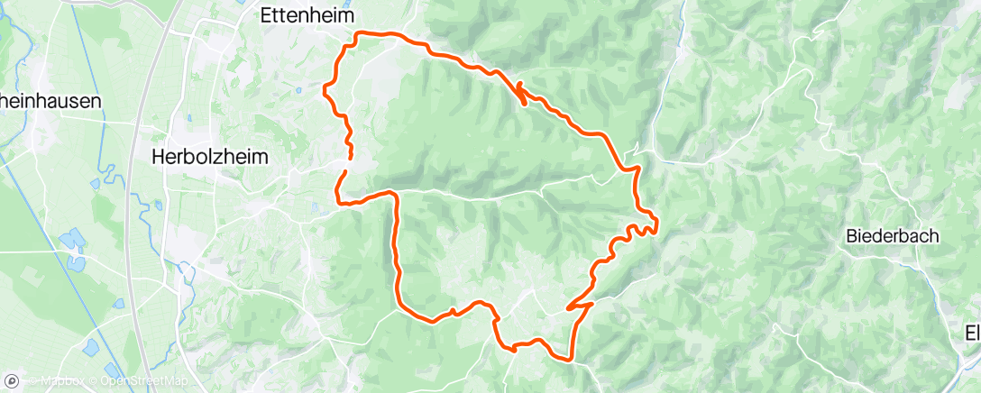 Mapa de la actividad (Fahrt am Morgen ⛅️)