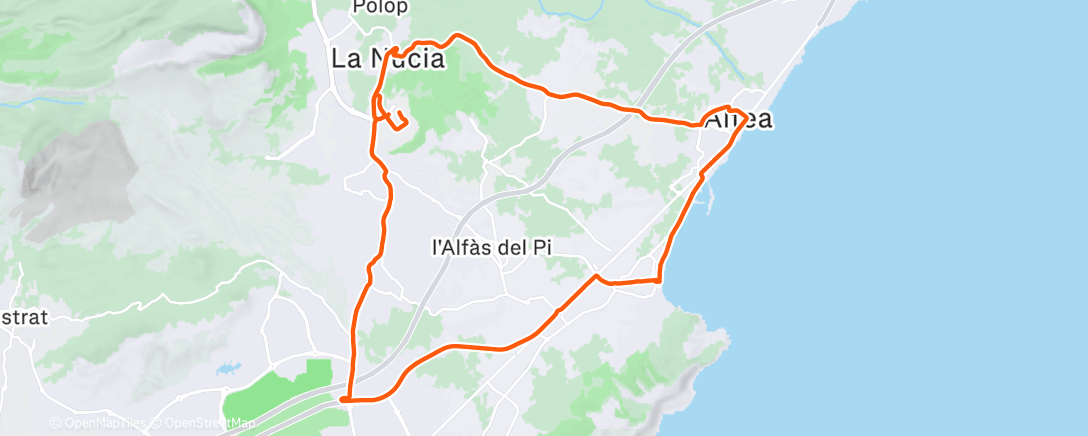 活动地图，Morning Ride