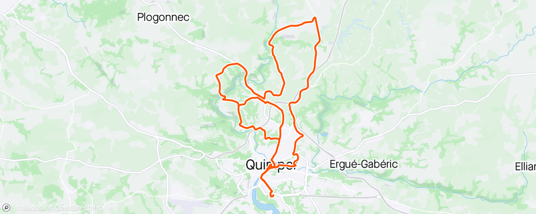 Map of the activity, Back in France