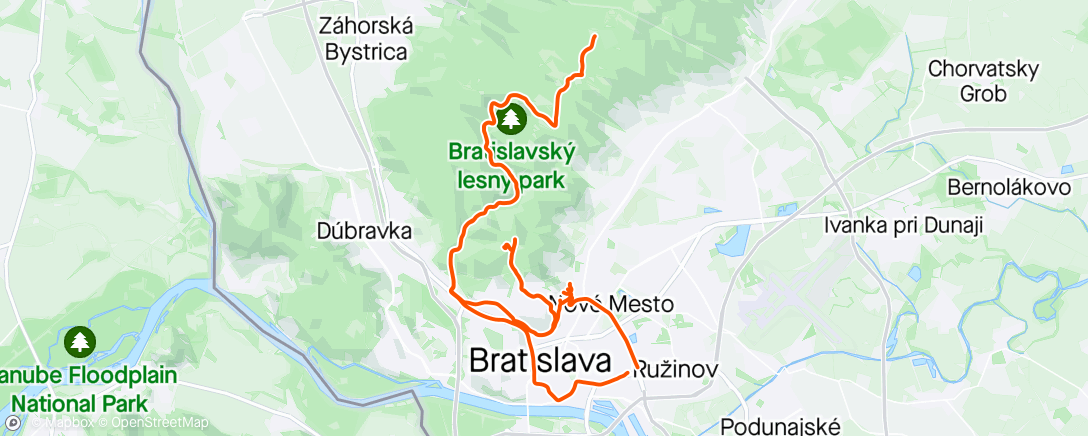 Map of the activity, Morning Ride☕️