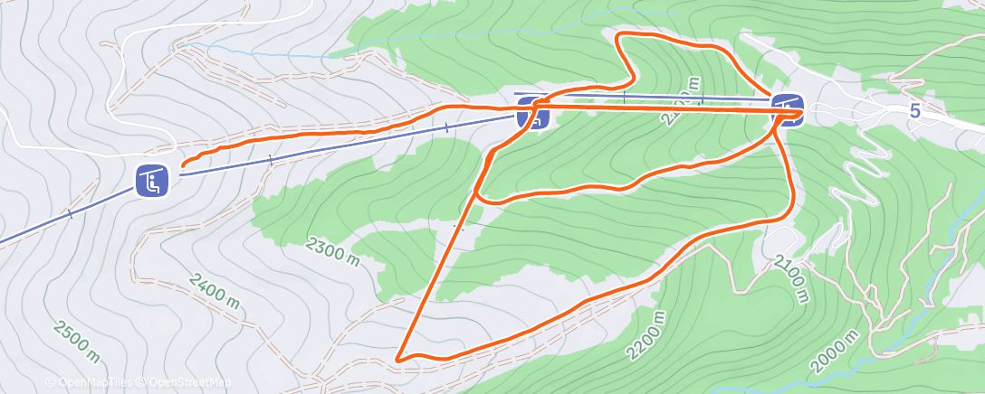 Карта физической активности (Afternoon Activity)