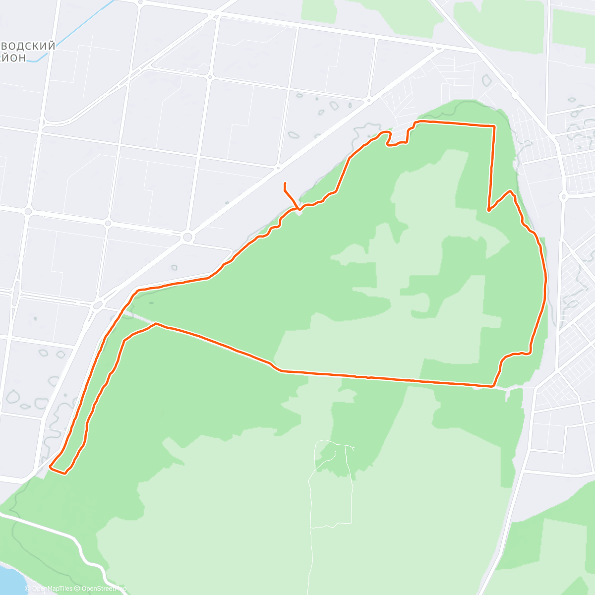 Map of the activity, BH предновогодний