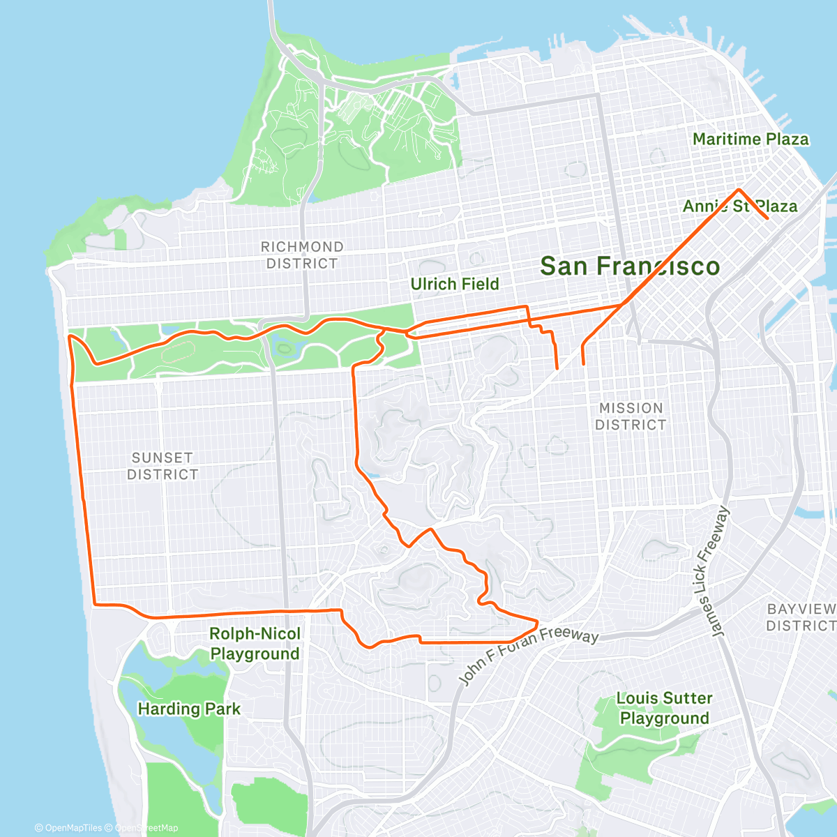 Map of the activity, Fridays are the new Mondays