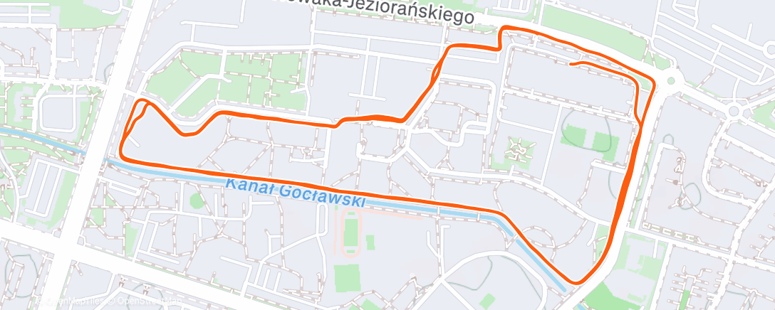 Map of the activity, Rozgrzewka