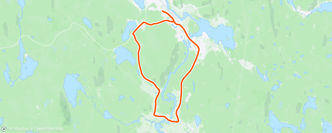 Map of the activity, Mariannelund