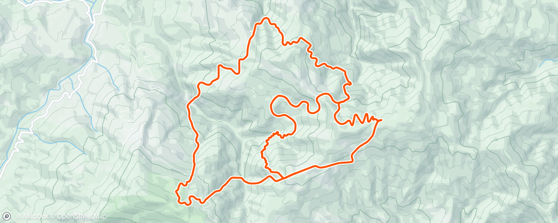 Map of the activity, Zwift - R.G.V. in France